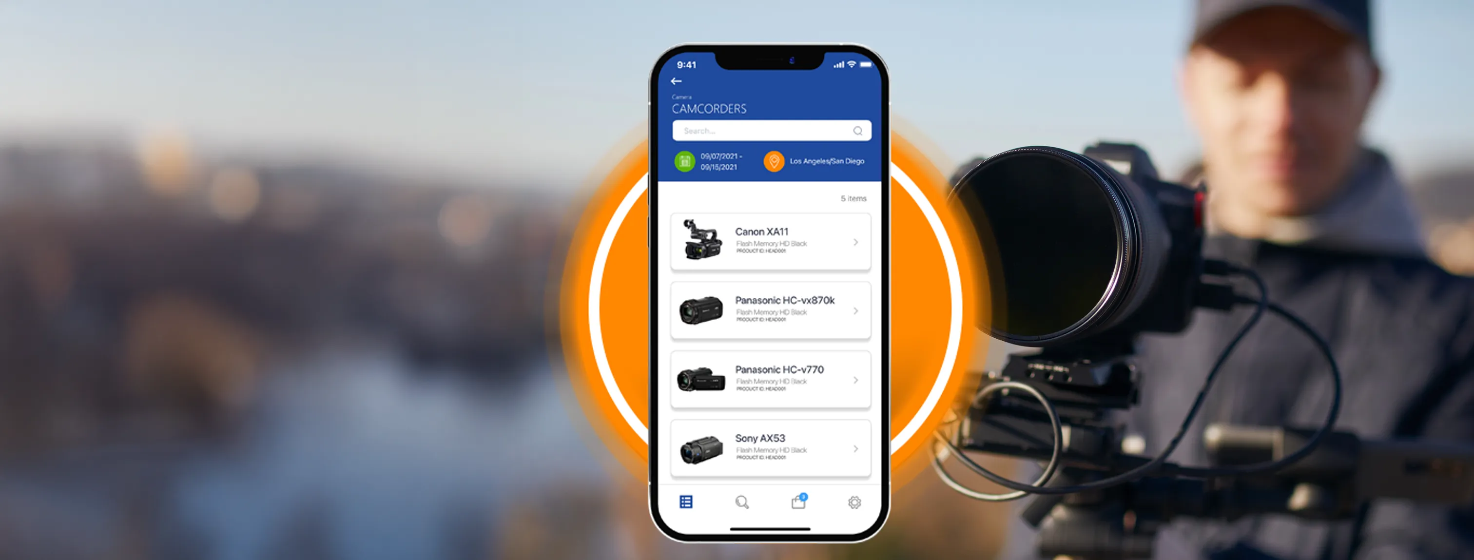 EquipFinder Mobile App